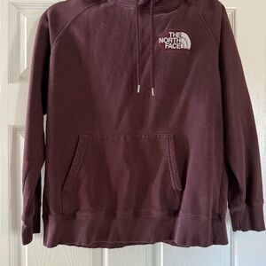 The North Face Dark Maroon Hoodie